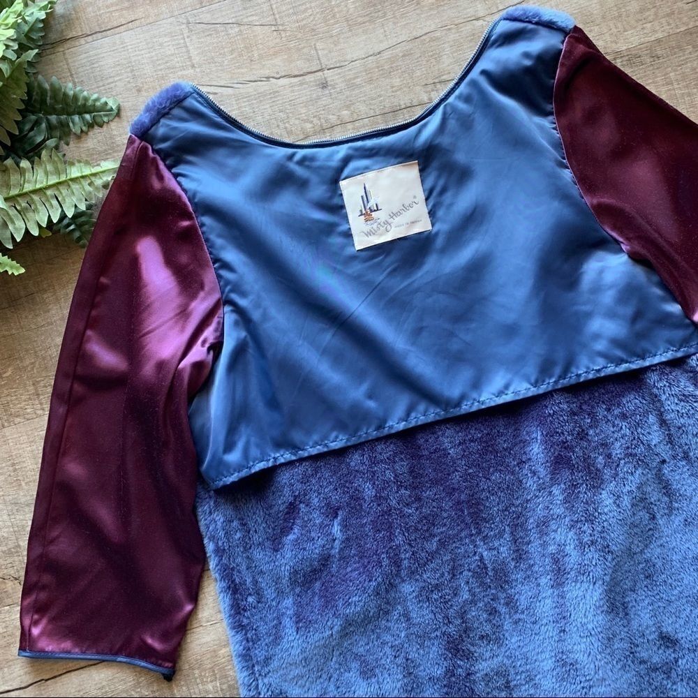 Misty Harbor Inside-Out Blue & Purple Coat - Picture 5 of 8